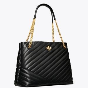 Tory Burch Quilted Kira Chevron Tote Bag